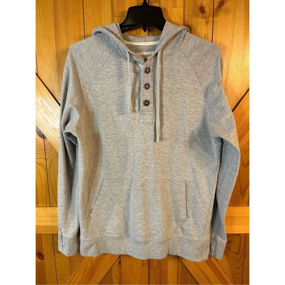 Hudson & Barrow NYC Long Sleeve With Hoodie Size Medium (0954)